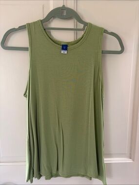 Old Navy Sage Green Sleeveless Swing Tank